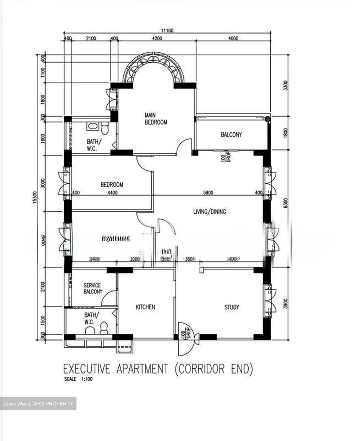 Blk 334 Kang Ching Road (Jurong West), HDB Executive #554784431